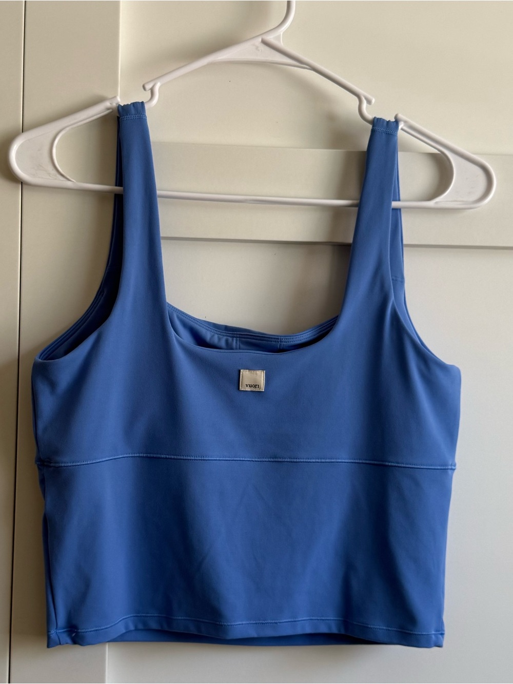 Vuori AllTheForm Support Tank - Rivera Blue Medium - Picture 3 of 4